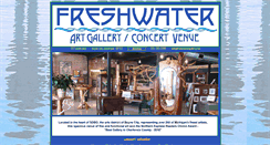 Desktop Screenshot of freshwaterartgallery.com